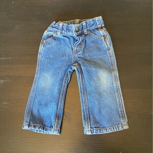 Carhartt size 9 months baby boys straight leg elastic waist jeans